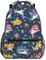 Mnsruu Sac à dos coloré bébé requin pour garçons et filles, sac de voyage décontracté pour ordinateur portable, Bébé requin coloré, S
