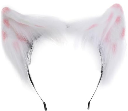 Cosplay Ohr Stirnband Frau Studenten Karneval Anime Charakter Haarband Ohr Stirnbänder Plüsch Weihnachten Haarreifen, a