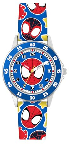 Tikkers Spidey Amazing Friends Printed Silicone Strap Time Teacher