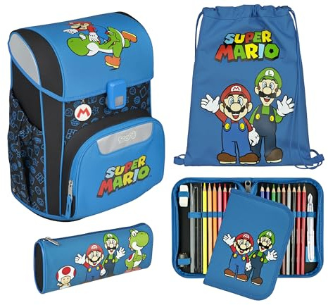 Scooli - EasyStart Schulranzen Set - ergonomischer Tornister für die Grundschule - mehrteiliges Set
