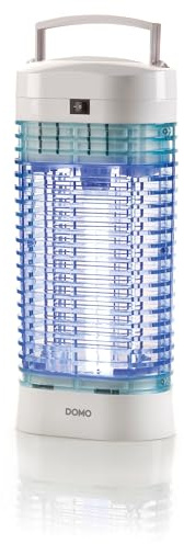 DOMO KX006N/2 Lampe Anti Moustique Électrique - Anti Insectes Volants avec UV 5,5 W - Anti-Moustique intérieur - 2000 V - Silencieux et sans Odeur - Électrique Anti Moustique