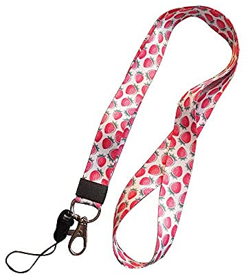 Courroie de Cou de Lanière, l'impression Recto-verso en Couleur et Idéale Pour Les Clés de Badge D'identification Mobiles Mp3 USB Holder(style 6)