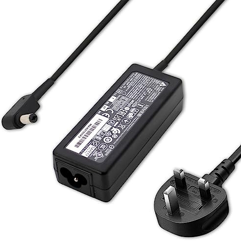 Delta Brand 19V 2.37A 45W Charger for Acer ES1-512 Aspire 1 3 5 ES1 E1 E5 E15 E17 ES1 E5 E1 V5 V3 S3 R3 E15 5750 5920 Laptop Power Adapter Charger 5.5MM x 1.7MM Pin Size