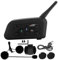 Vnetphone V6-1200 Motorrad Bluetooth Intercom Freisprecheinrichtung Kopfhörer für 6 Personen