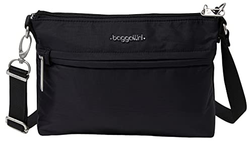 Baggallini Securtex® Anti-theft Memento Crossbody Bag - Lightweight 9.75x7 Travel Purse