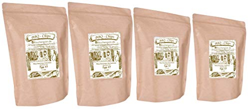 Smoker-Chips Räucherchips Buche Kirsche Erle Apfelholz 2L BBQ Chips (Bu ERL Ki Ap je 2L)