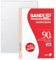 BM BeMore Ersatzblätter Bandup A4 mit verstärktem Band - Lineatur 1R - liniert ohne Rand - Vorteilspackung mit 160 Blatt - Papier 90g/m² - 0122254