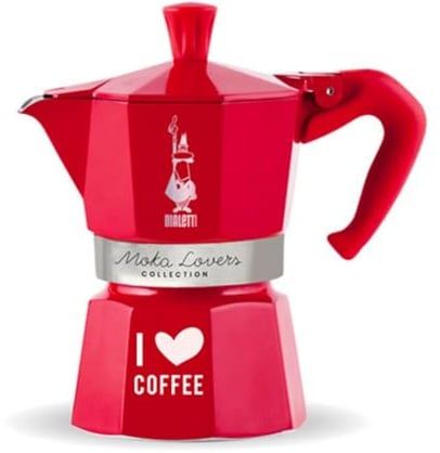 Bialetti Cafetera Italiana Moka Express Negro Aluminio 6 Tazas