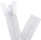 Sawoake 2 Pezzo #5 20 cm Separazione Giacca Zipper per Cucire Cappotti Giacca Zipper Bianco A Forma di Plastica Zipper Bulk Tailor DIY Strumenti di Cucire per Indumento/Borse