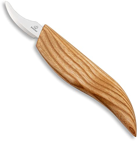 BeaverCraft Coltello per intaglio del legno Coltello da intaglio per principianti C18 Coltello da intaglio con trucioli di sicurezza