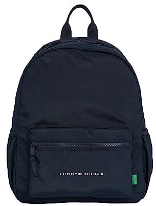 Tommy Hilfiger Kinder Unisex Rucksack Essential Klein, Blau (Space Blue), Onesize