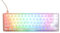 Ducky One 3 Aura White SF Gaming Tastatur, RGB LED - MX-Red (US)