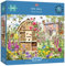 Bee Hall | 1000 Piece Jigsaw Puzzle | Summer Beehive | Sustainable Jigsaw Puzzle for Adults | Premium 100% Recycled Board | Great Gift for Adults | Gibsons Games