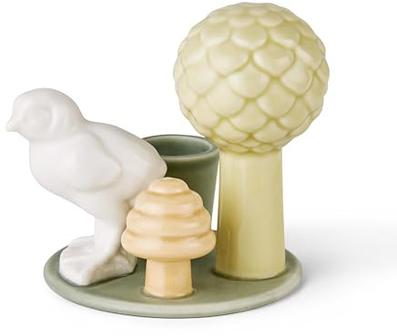 Dottir Nordic Design Sweet Stories Chick Candlestick Sage