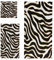 YoCosy 3-teiliges Handtuch-Set, böhmisches schwarzes Tier Zebra Print Badetuch-Sets saugfähige weiche Handtücher für Badezimmer schnell trocknende Baumwoll-Badetücher (enthält 1 Badetuch, 1 Handtuch,
