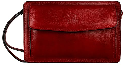 Time Resistance Lederclutch für Herren - Herren Handtasche - Ledertasche Herren - Edles Portmonee - Umhängetasche Herren - Clutch aus Leder