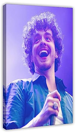 GUyfam Jack Harlow Poster Rapper Poster (20) Leinwand Poster Wandkunst Dekor Druck Bild Gemälde für Wohnzimmer Schlafzimmer Dekoration 60 x 90 cm