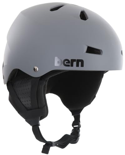 Bern Macon Helm 2024 Matte Grey, M