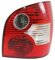 BYBEST Rücklicht Heckleuchte Rückleuchte für Polo Hatch MK4 9N 2002-2005, Auto Heckklappe Rückleuchten Linke Rechte Rücklichter Gehäuse,White- Right