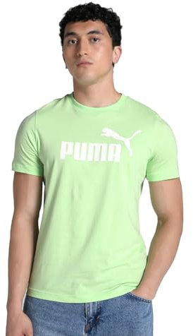 Puma Unisex ESS No. 1 Logo Tee (s) T-Shirts, Spring Fern,