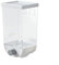 CWOQOCW Innovador dispensador de pared, transparente y fácil de reponer café, frutos secos, azúcar (1 litro blanco)