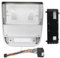 pour Peugeot 406 1999 2000 2001 2002 2003 2004 9 Pouces Autoradio Fascias Lecteur Stéréo 2 Din Unité Principale Panneau Tableau Bord Cadre Autoradio Cache Radio(Silver Frame Cable)