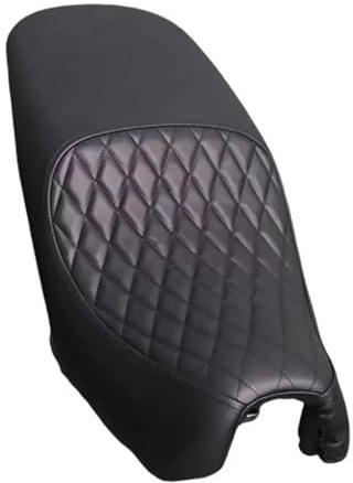 RYHJNRTH Sitzkissen Verbreitert Und Erweiterte Doppel Sitz Für Keeway V Cruise 125 Vcruise125 V(Schwarz)