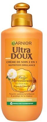 Garnier Ultra Doux Crème Soin Nutrition Brillance Argan Camélia 200ml