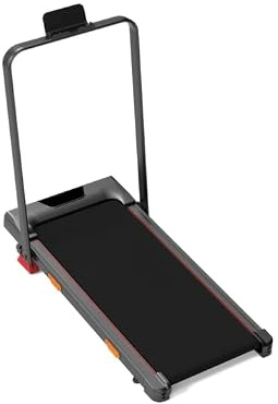 Klappbares Laufband für Zuhause 2.75HP Steigung, Haus & Büro 120KG | Laufband mit Steigung 12%, 6-in-1-Walking Pad Klappbar,Laufband Schreibtisch LED-Display + Fernbedienung, bis 10 KM/H