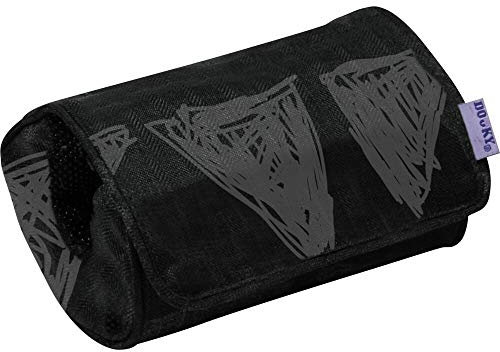 Original Dooky Arm Cushion Black Tribal Polsterkissen Armschoner mit Klettverschluss für Babyschale universale Passform, grau