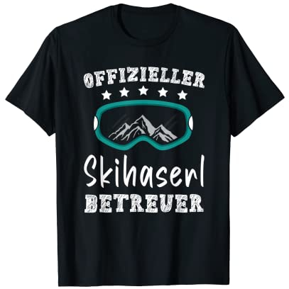 Herren Offizieller Skihaserl Betreuer Skibunny Apres Ski Party T-Shirt