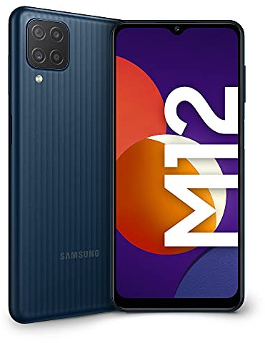 SMARTPHONE SAMSUNG GALAXY M12 6.5 128GB RAM 4GB DUAL SIM BLACK