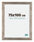 yd. Your Decoration - Bilderrahmen 75x100 cm - Metall Vintage - Billderrahmen aus MDF mit Acrylglas - Antireflex - 75x100 Rahmen - Mura
