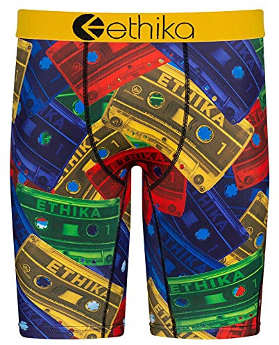 Ethika Herren Boxershorts, verschiedene Tapes, Mix Tapes, Large
