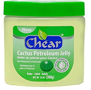 Chear Kaktus Petroleum Gelee, 368 g, große Familiengröße, vielseitig einsetzbar für Babys, Kinder und Erwachsene
