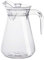 Housoutil Jarra De Cristal Jarra de Acrílico Jarra de Agua Transparente con Jarra de Tapa Jarra Jarra Jarra de Jarra Agua de para Sangría de Limonada 2L