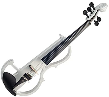 Violinen 4/4 Handgefertigte Elektrische Violine In Voller Größe Aus Holz Mit Fünf Saiten Geige Mit Kabel Und Kopfhörer