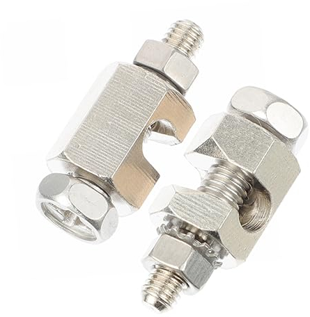 VILLFUL Erdungsklemme V2a Für - - -Ösen- - -Verbindungsrohr Clips- -Flexibler- -Zubehör-Drähte-Verlegen-Watt-Mit-Gürtel-Blank-Erdungsschelle-Anti-Kupplung Anschlussklemme F. Kreuzerder 540260
