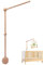 Mobile Halterung Holz, Mobile Halterung Wickeltisch für Mobile Babybett Halterung Mobile Baby Für Babyzimmer Dekoration Babybett Baby Mobile Halterung Mobile Aufhängung Baby Spielzeug Windspiele