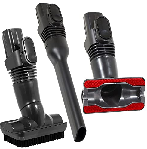 Spares2go Zubehör-Werkzeugset, kompatibel mit Shark IZ400 IZ400UKT Stratos IZ500 IZ500UKT Staubsaugerbürste, Fugendüsen (3-teiliges Set)