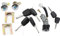 VHEUHZ Ensemble de serrures de porte N0501412 baril d'allumage N0502200 jeu de serrures clé ompatible avec Peugeot 107 C1 Toyota Aygo 9170.Y8 1608746380