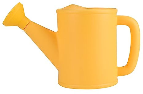 Arrosoir pour plantes d'intérieur, mini jardin, arroseurs, arroseurs, en plastique polyvalent, grande capacité, 3 l, long bec, arrosoir pour le jardin (X1, jaune, taille unique)
