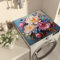 Nouiroy Tapete para lavadora, con diseño floral, para lavadora, secadora, cubierta superior, superabsorbente, para lavadora, microondas, refrigerador (peonía colorida)
