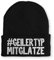 Beanie Geiler Typ mit Glatze Wintermütze Mütze mit lustigem Spruch, Farbe: Black