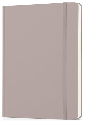 Mr. Pen- Dotted Journal Notebook, 5.7x8.3, 160 Pages, Fabric Hardcover, Brown Bullet Journal Notebook