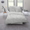 ESTELLA Mako Jersey Bettwäsche 135x200 Amalie Platin Ornamente Natur 6893-920