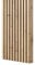 MEBANO. 5 Stück Holzstruktur Lamellen aus MDF, Wandpaneele 240 x 3 x 8 cm, Eiche Artisan, Freistehende Lamellenwand, Holzdeko Wand Wohnzimmer, Trennwand, Raumteiler