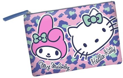 Karactermania Sanrio Hello Kitty Safari-Trousse de Toilette Soleil, Rose, 30 x 22 cm