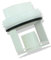 Compatible With Siemens Bosch WM1095/1065 Drainage Pump Drain Outlet Seal Plug Filter Drum Washing Machine Cover Parts(White)