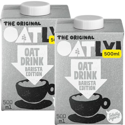 Oat Drink Barista Long Life Oatlys 500ml (2x500ml)